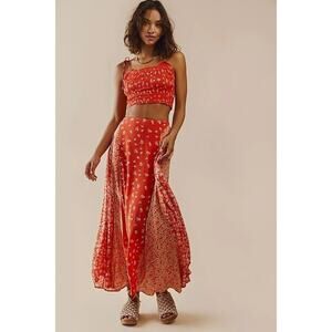 Free People | Skirts | New Free People Kaia Set Maxi Skirt